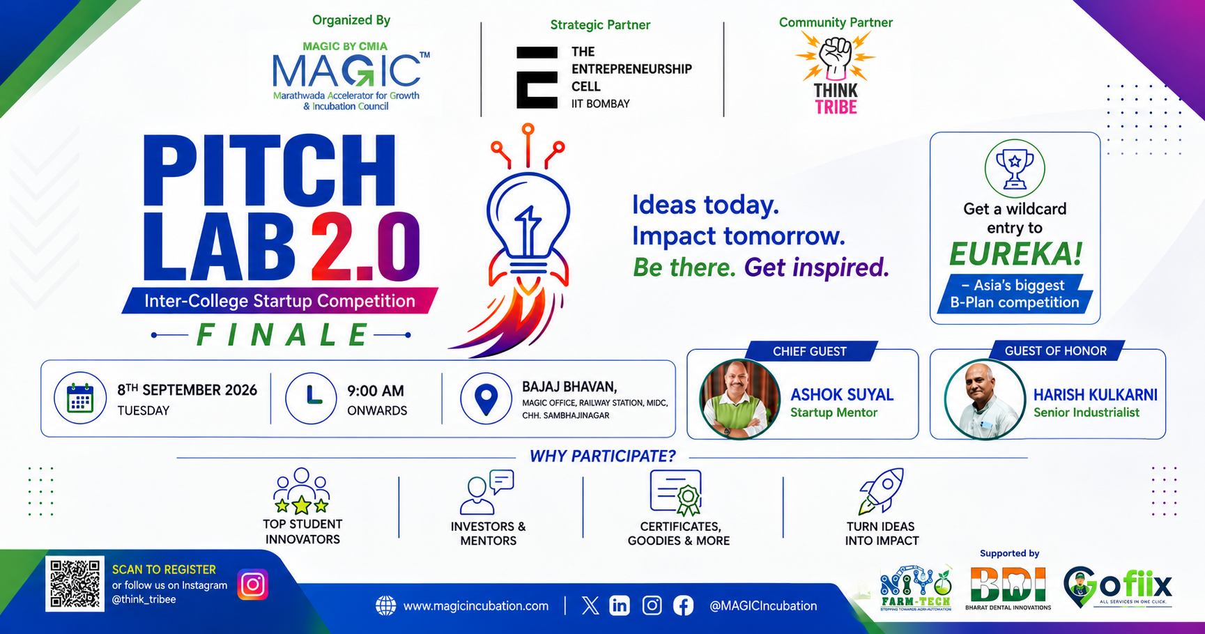 Pitch Lab 2.0 – Inter-College Startup Competition Finale